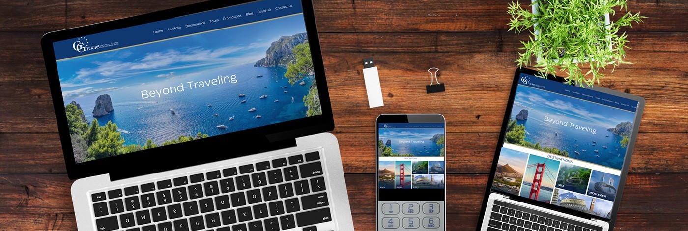 Golden Globe Tours Revamped Website