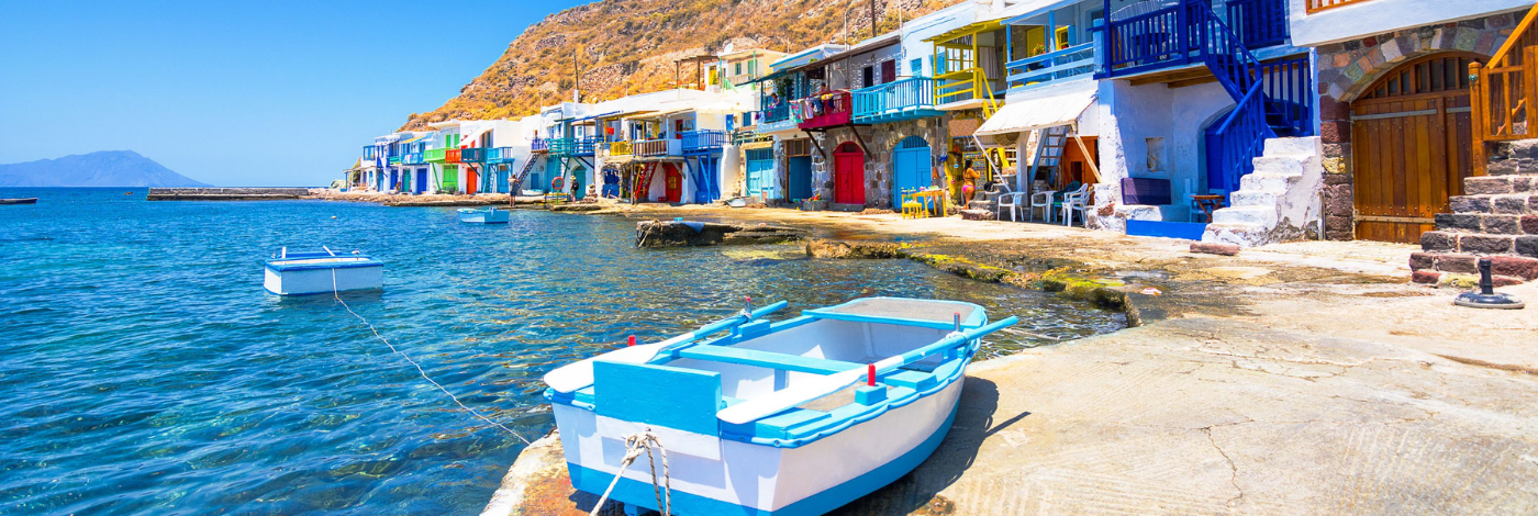 Athens-Santorini-Milos, Greece